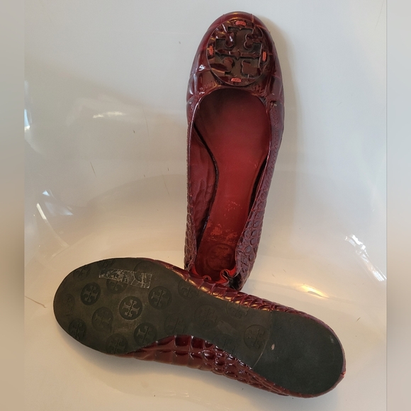 Tory Burch Reva Ballet Flat Sz.8 - Picture 5 of 14